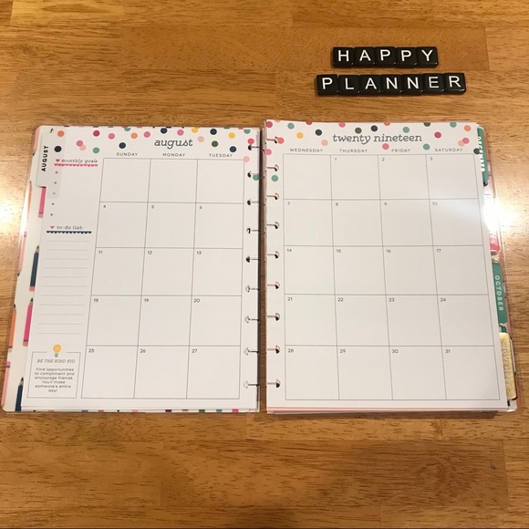 Happy Planner Covers & Guts From Student Planner - Picture 5 of 8